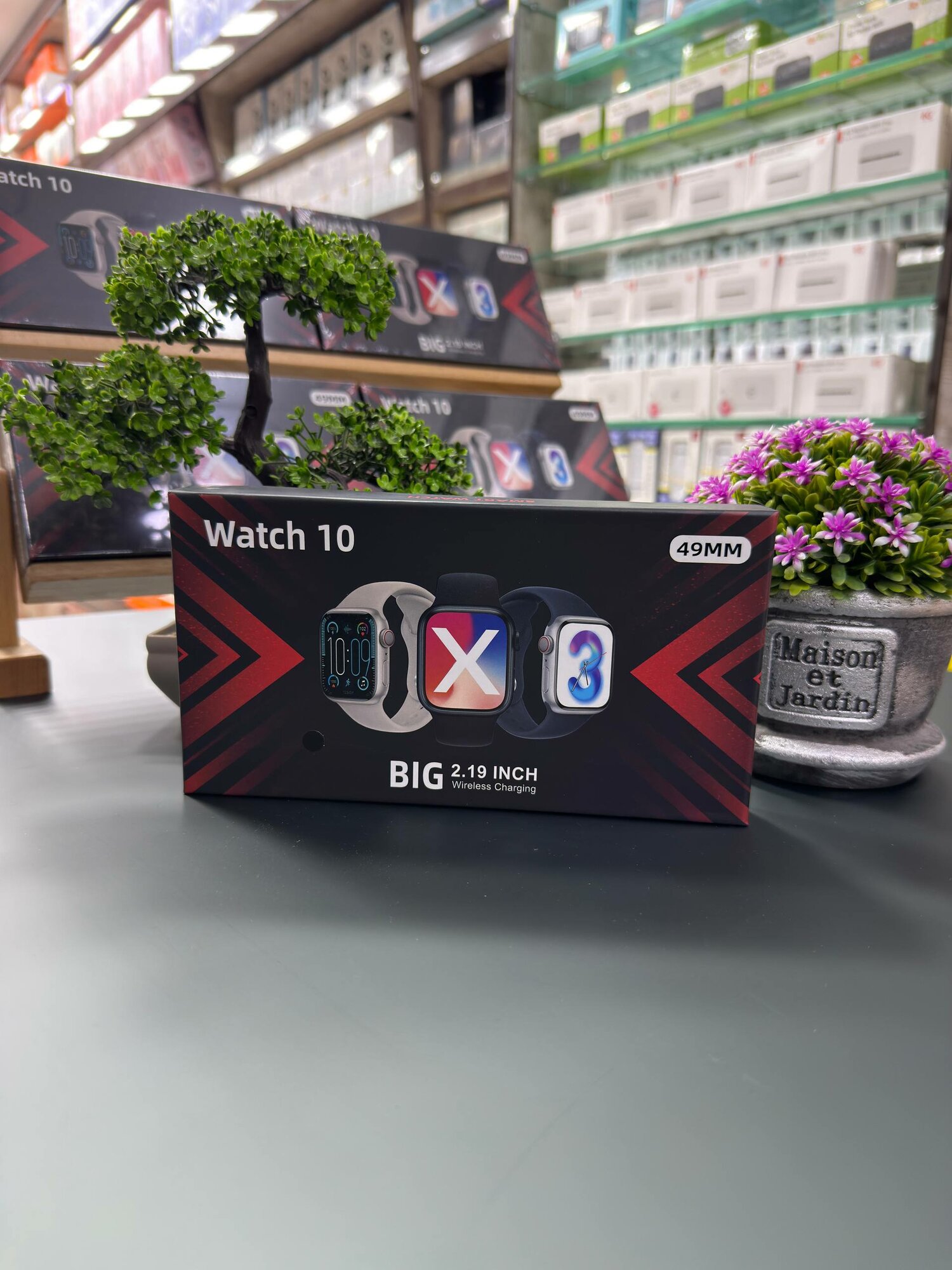 Смарт-часы BIG 10 , AMOLED – Скорость, Стиль и Яркость – Всё в Одном