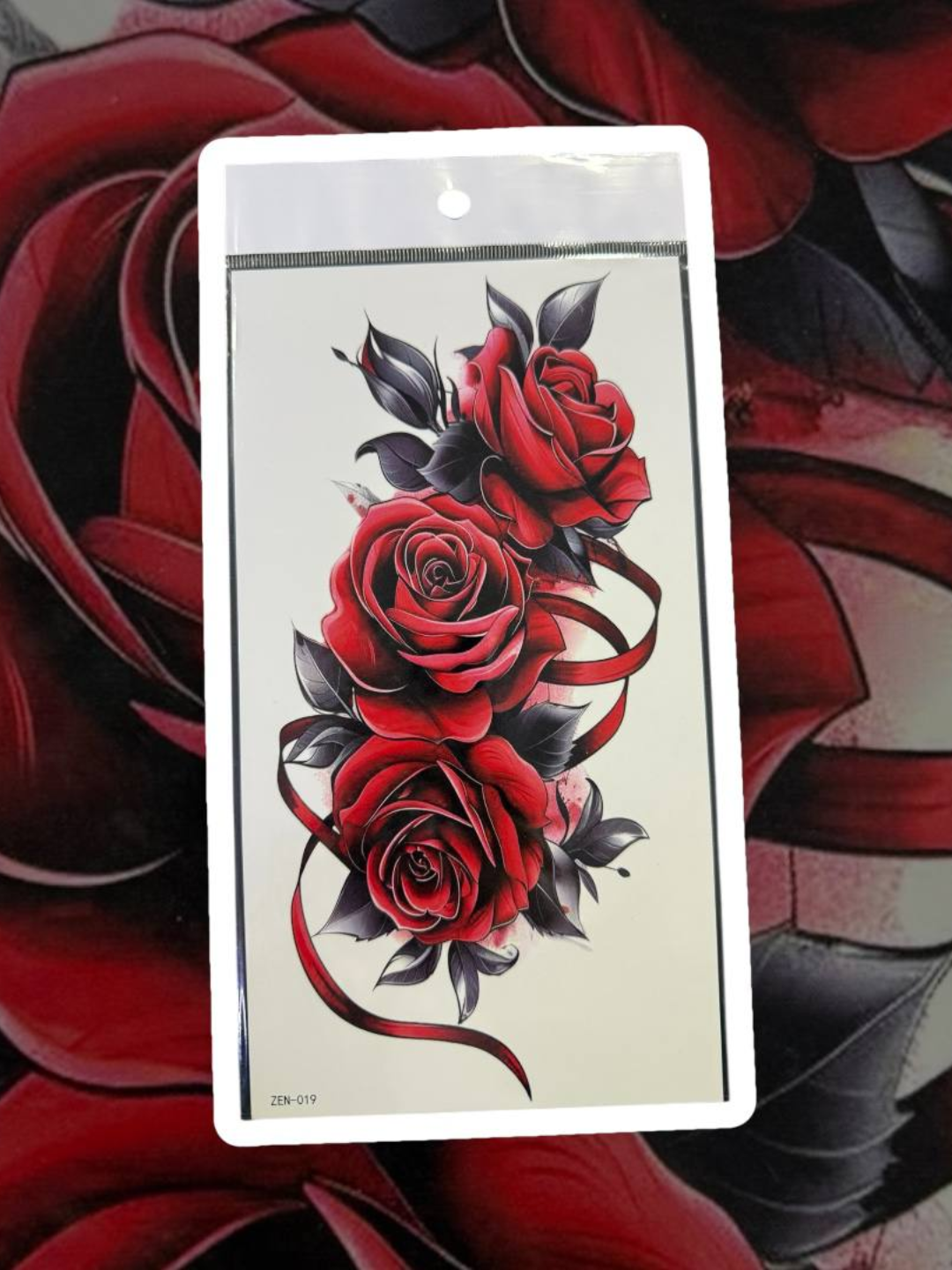 Наклейка-татуировка "TATTOO" 22x10 см, в индивидуальной упаковке.