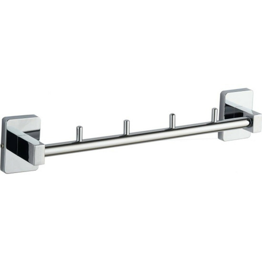Держатель для полотенец Fora STYLE ST004 хром 4 крючка