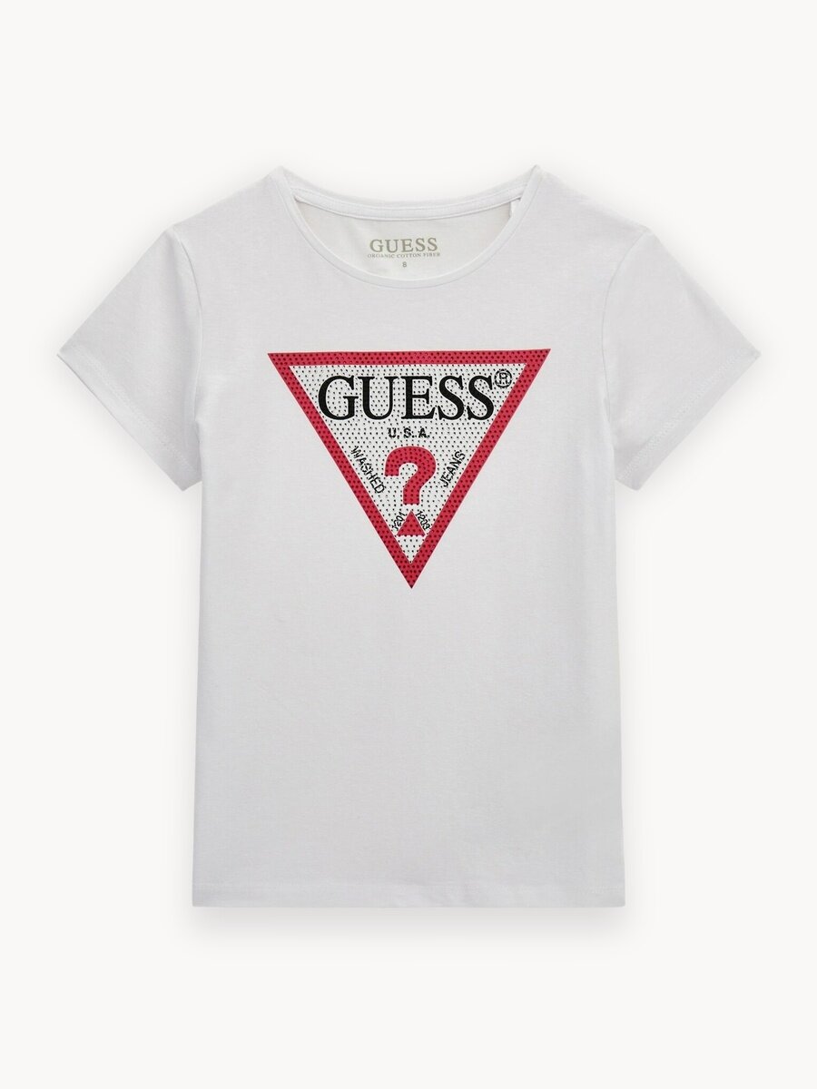 Футболка GUESS, размер 16, белый