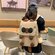 Рюкзак Sealion женский нейлоновый, школьный, с принтом котика, для ноутбука 14 д...