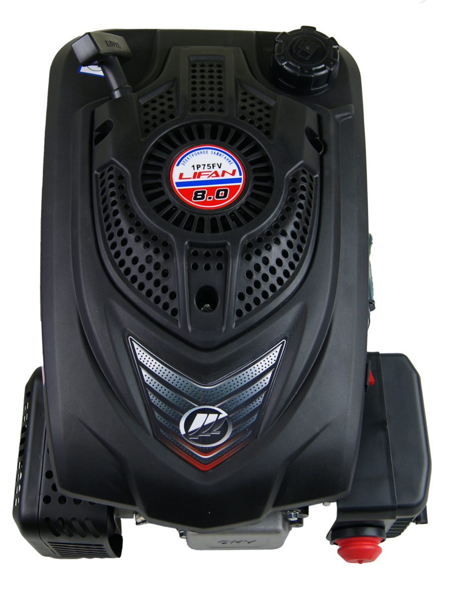 Двигатель бензиновый вертикальный LIFAN 1P75FV (8 л. с.) арт. 1P75FV