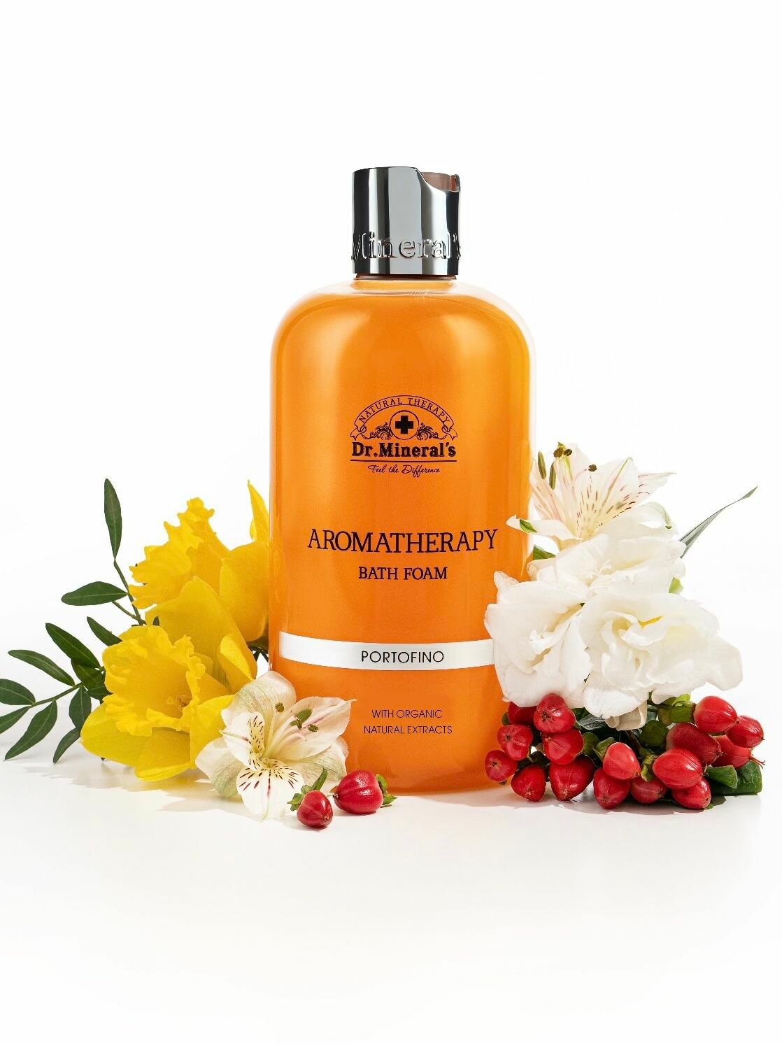 Dr. Mineral's, Пена для ванны на натуральном экстракте женьшеня, ароматерапия, 500 мл — фото 1