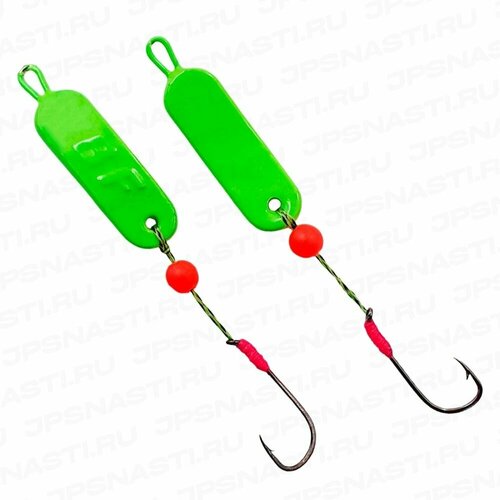 Булеры рыболовные Best Fishing Neon, #10, 5 гр, цвет ярко-зеленый UV