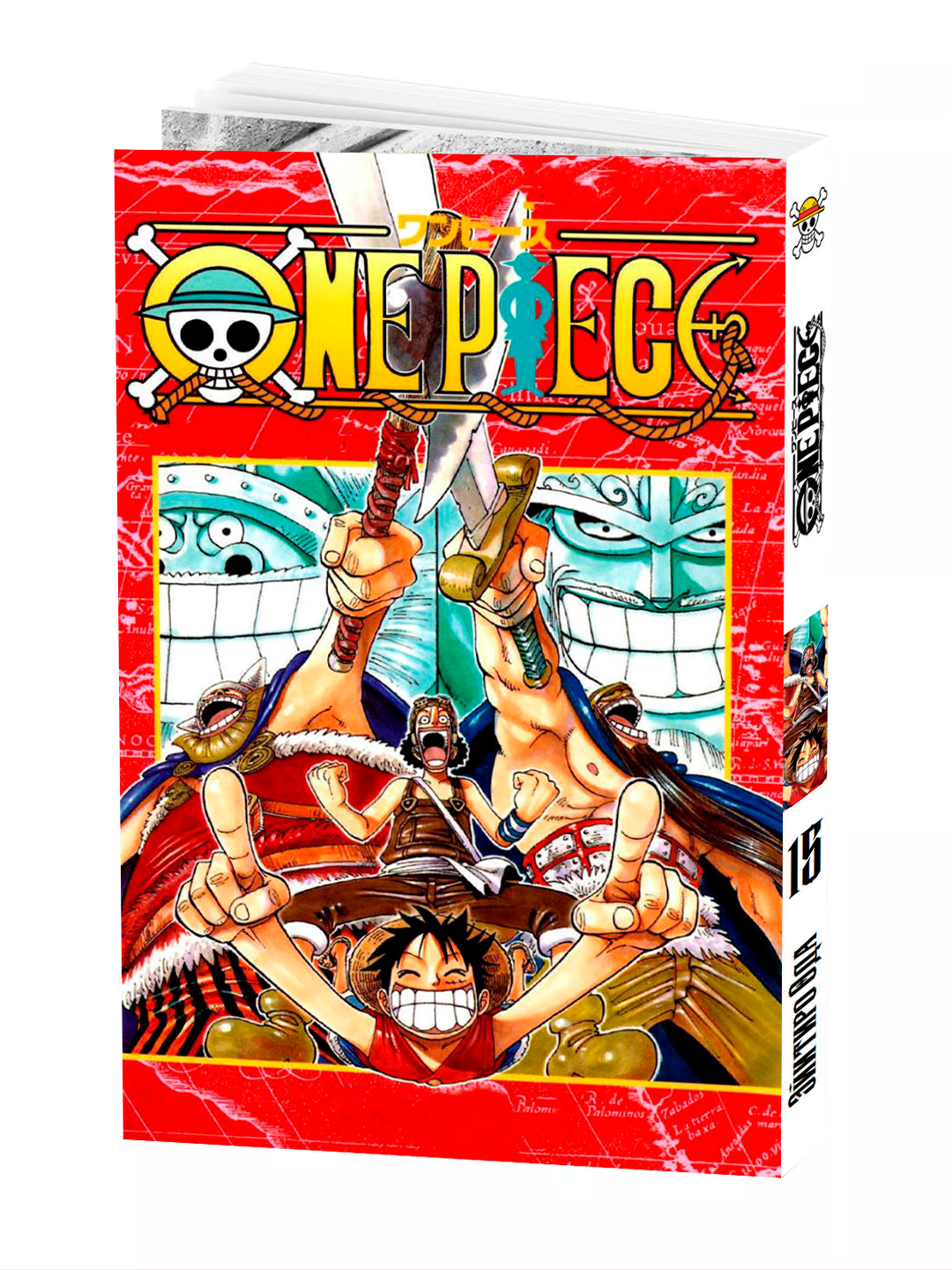 Манга One Piece, Большой куш, 15 том, Oдa Э, мягкий переплет.