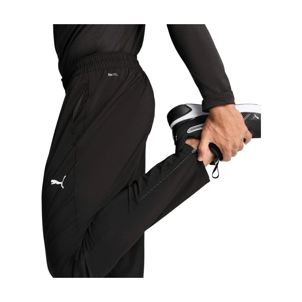 Брюки PUMA, размер L, черный — фото 1