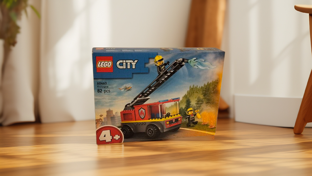 60463 Конструктор LEGO City Fire Ladder Truck Грузовик с пожарной лестницей 82 детали
