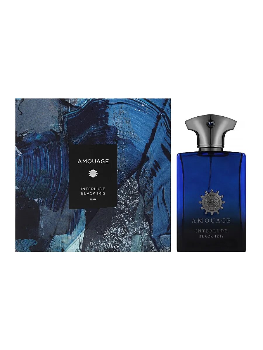 Amouage Interlude Black Iris Man EDP 100ml — мужской аромат силы, харизмы и загадочной элегантности