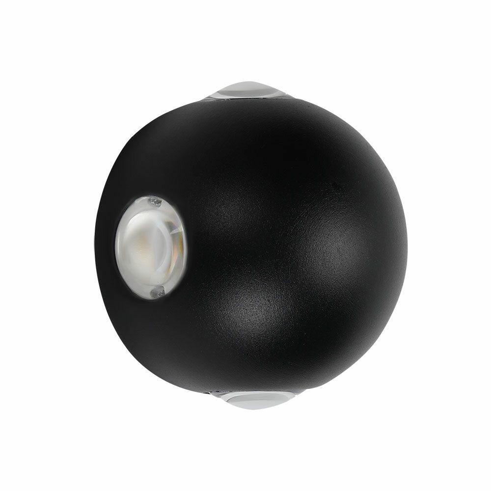 Фасадный светильник Arte Lamp Conrad W80xL100xH100 мм LED цвет черный арт. A1545AL-4BK