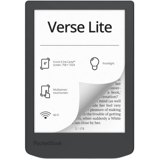 Электронная книга Pocketbook 619 Verse Lite Grey