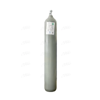 Баллон газовый S-GAS.COM 50/300 бар УС новый без вентиля Китай ТР ТС 032 горловина E25 аргоновый (без газа)