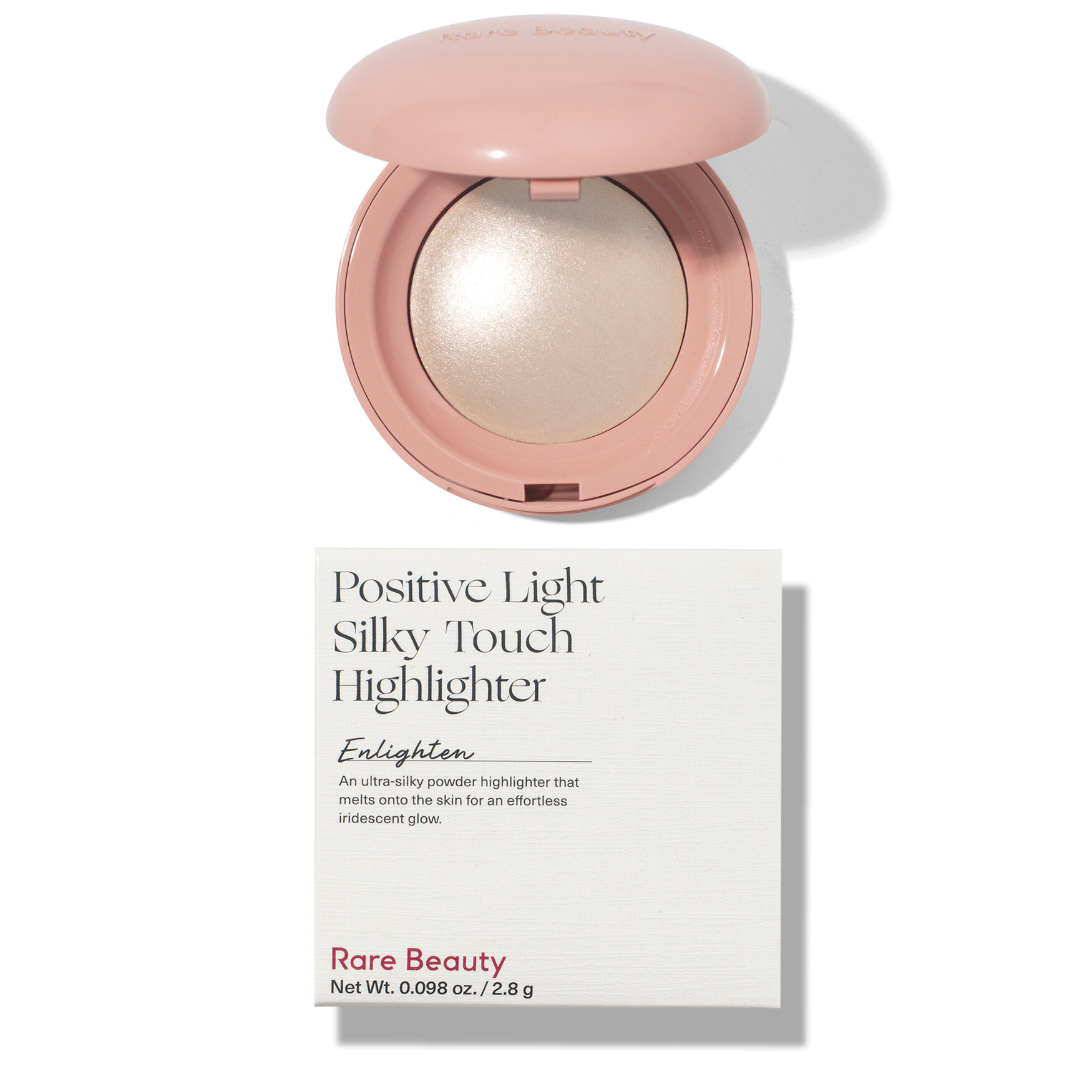 Хайлайтер Rare Beauty Positive Light Silky Touch Highlighter (Enlighten – Cool Champagne)