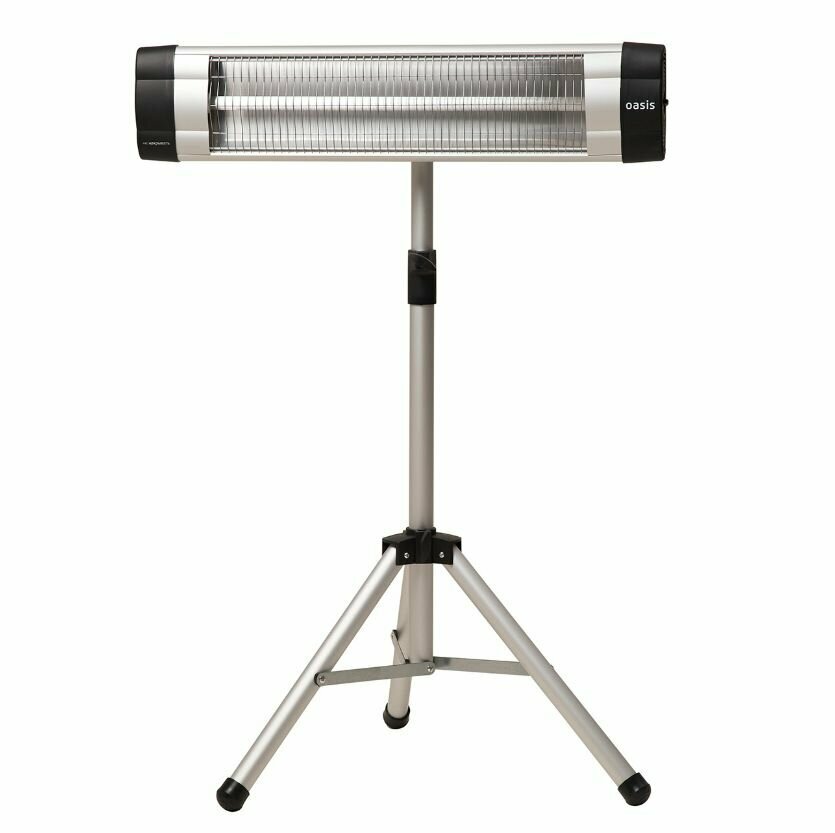 Обогреватель Oasis IN-25 кварцевый инфракрасное излучение серый 220 В
