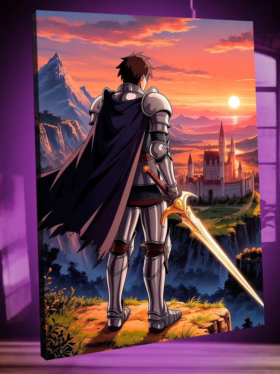 Интерьерная картина Аниме