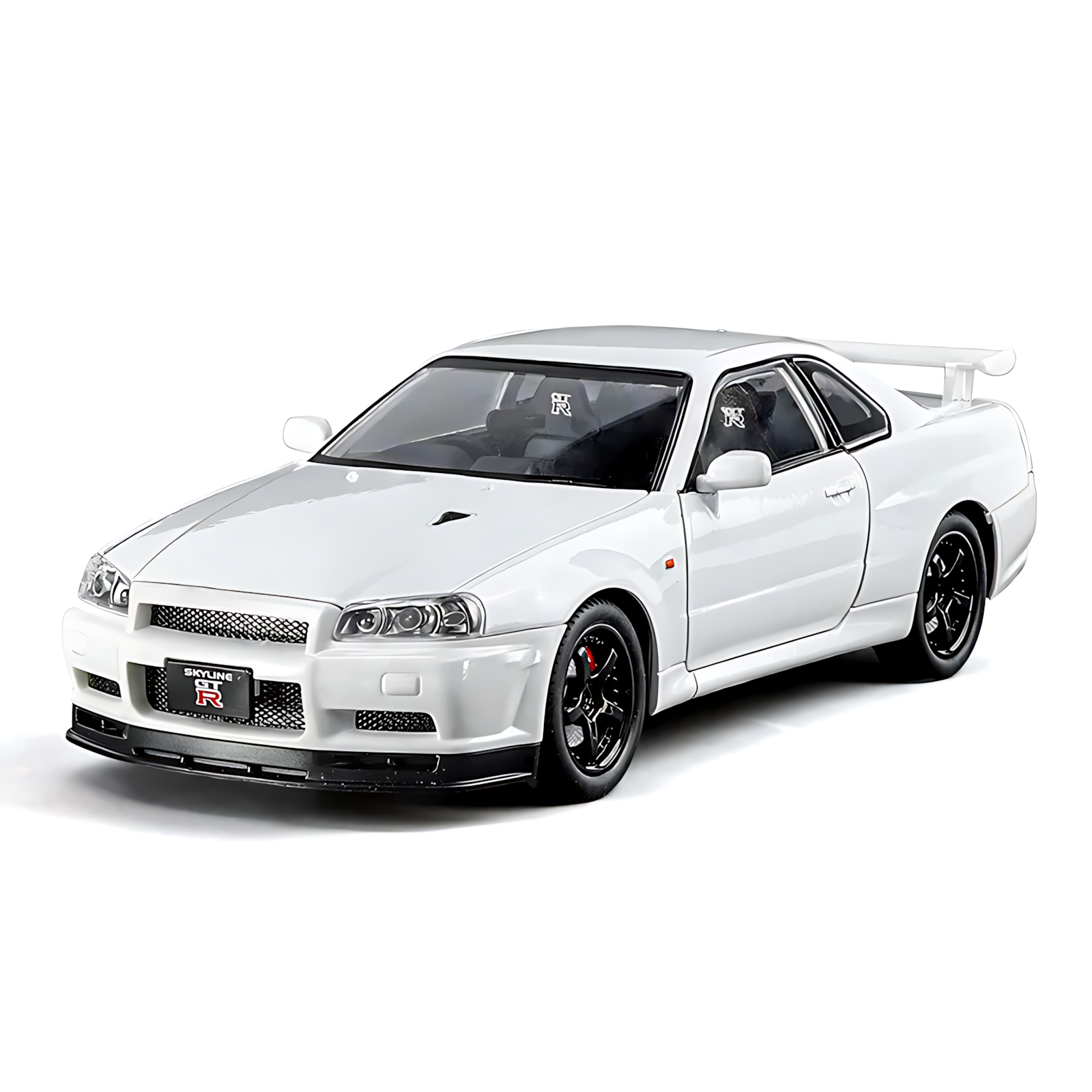 Коллекционная машинка металлическая Nissan Skyline GTR R34, vikistore