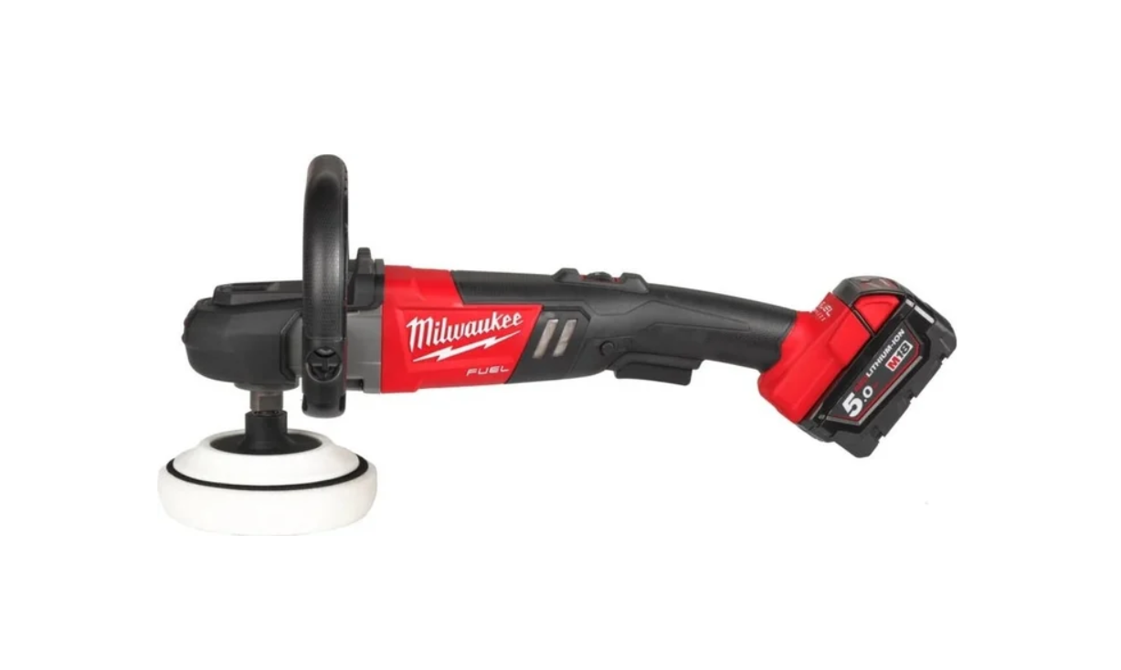 Полировальная машина Milwaukee M18 FAP180-502X Fuel 4933451550 (с 2-мя АКБ, кейс)
