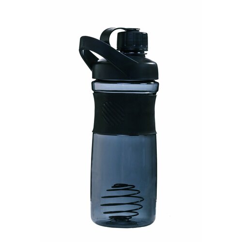 Спортивный шейкер для воды спортивного питания VOTTLER 800 мл черный с шариком