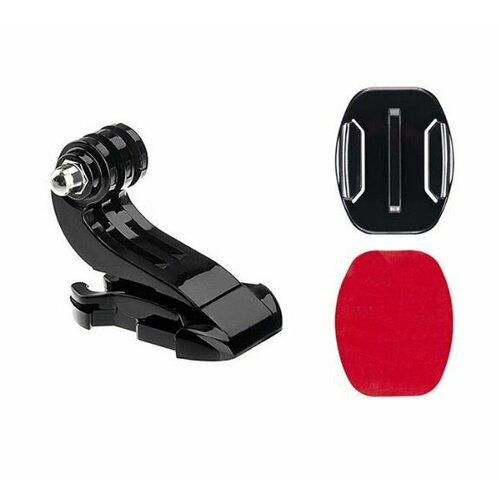 Крепление защелка с фиксатором на шлем для экшен камер GoPro