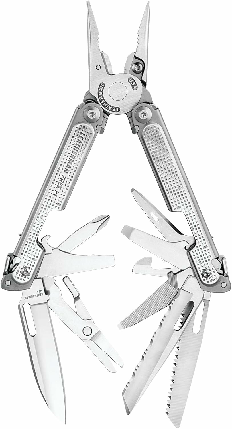 Мультитул LEATHERMAN Free P4, 21 инструмент, сталь, нейлоновый чехол, 832640