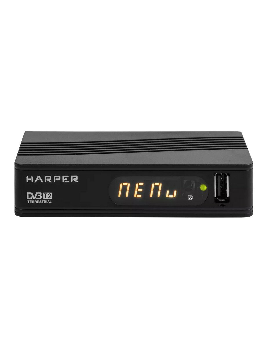 Цифровой телевизионный DVB-T2 приемник HARPER HDT2-1514 / черный