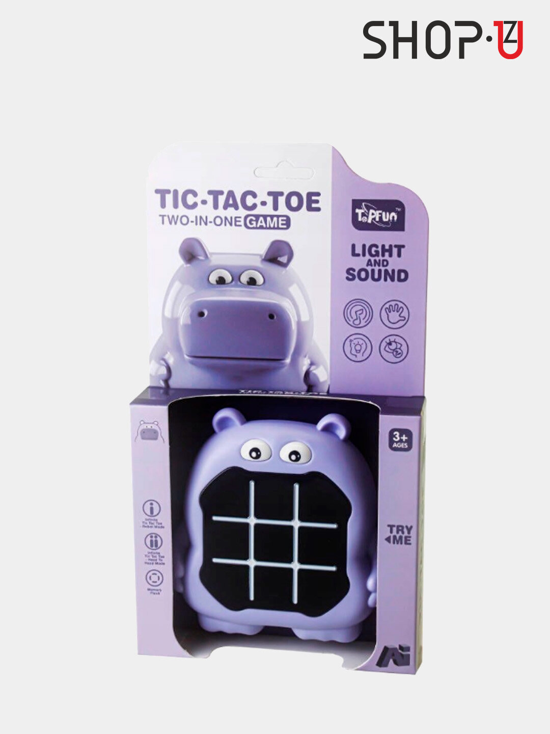 Развивающая настольная игра "Крестики нолики" / TIC-TAC-TOE - классическое веселое развлечение