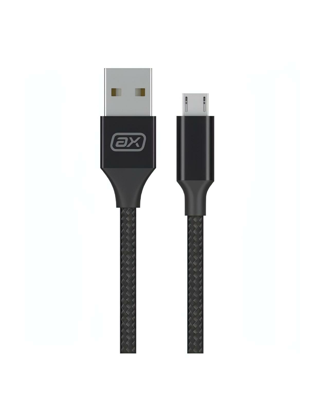 Кабель для сотового телефона Axxa 2м (7262) Black