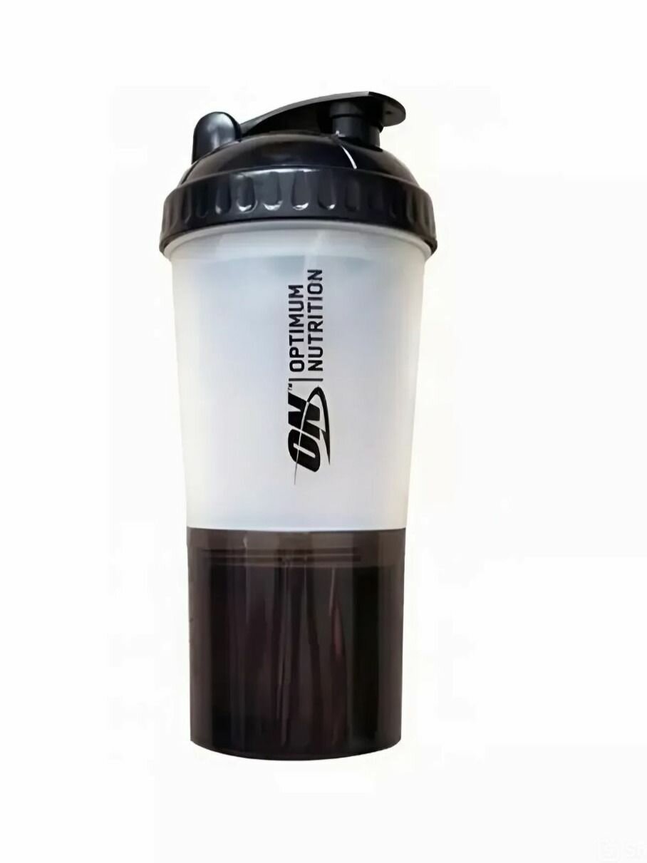 Шейкер спортивный Optimum Nutrition 3 в 1 600 мл