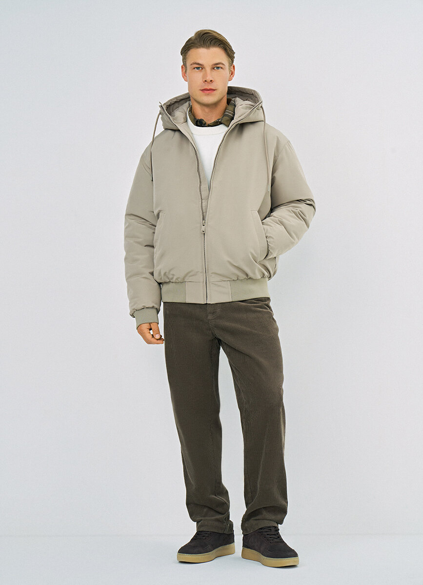 Куртка O'STIN, размер M, светло-бежевый