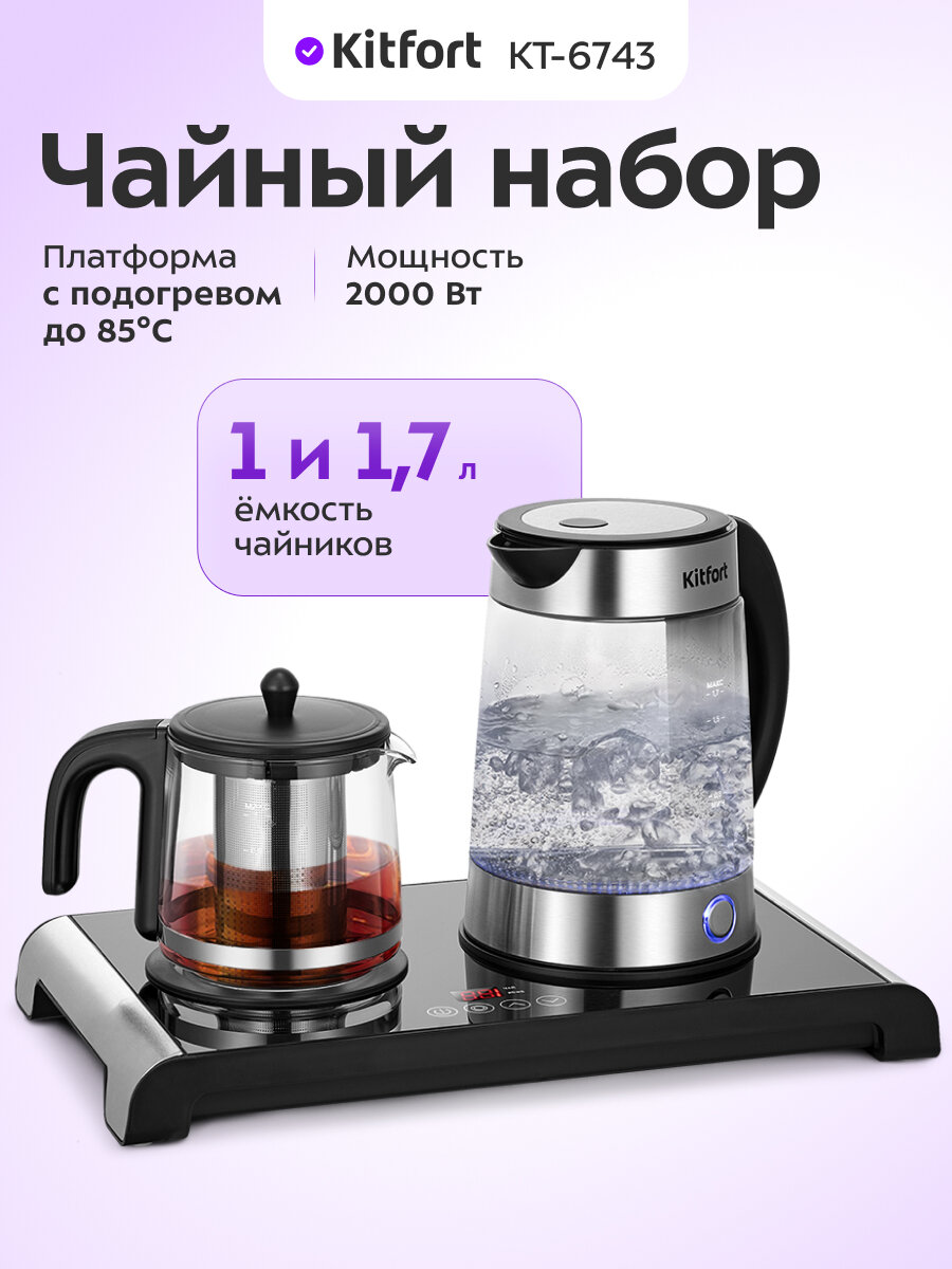 Чайный набор Kitfort КТ-6743