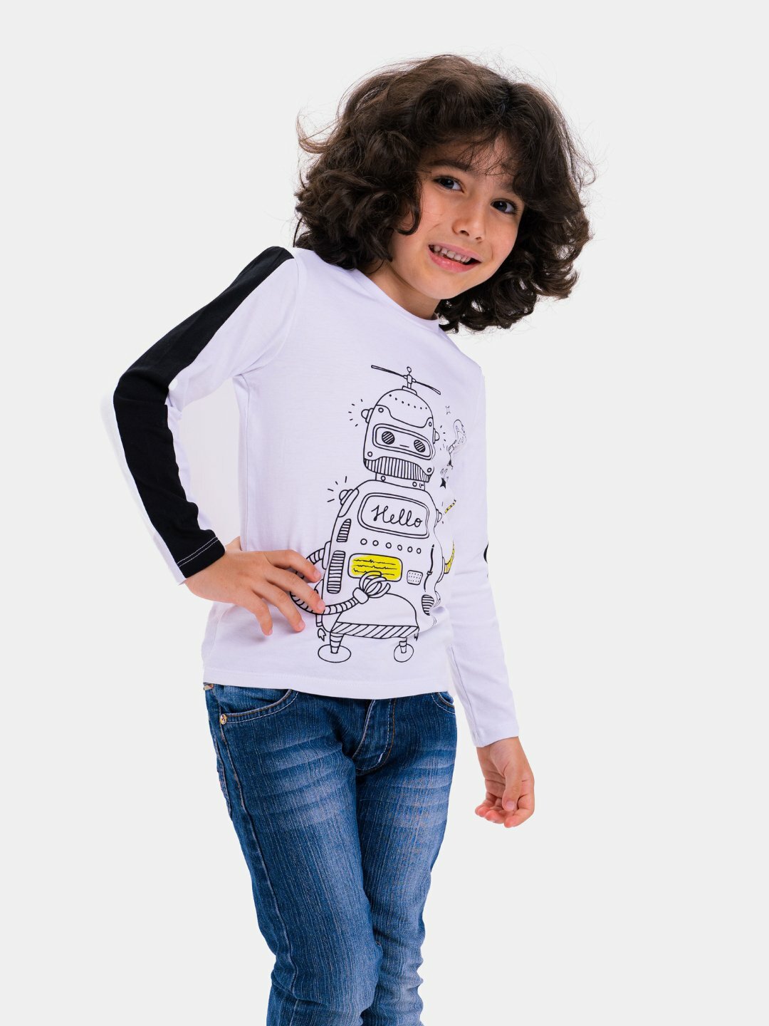 Лонгслив neo, размер 110 — фото 1