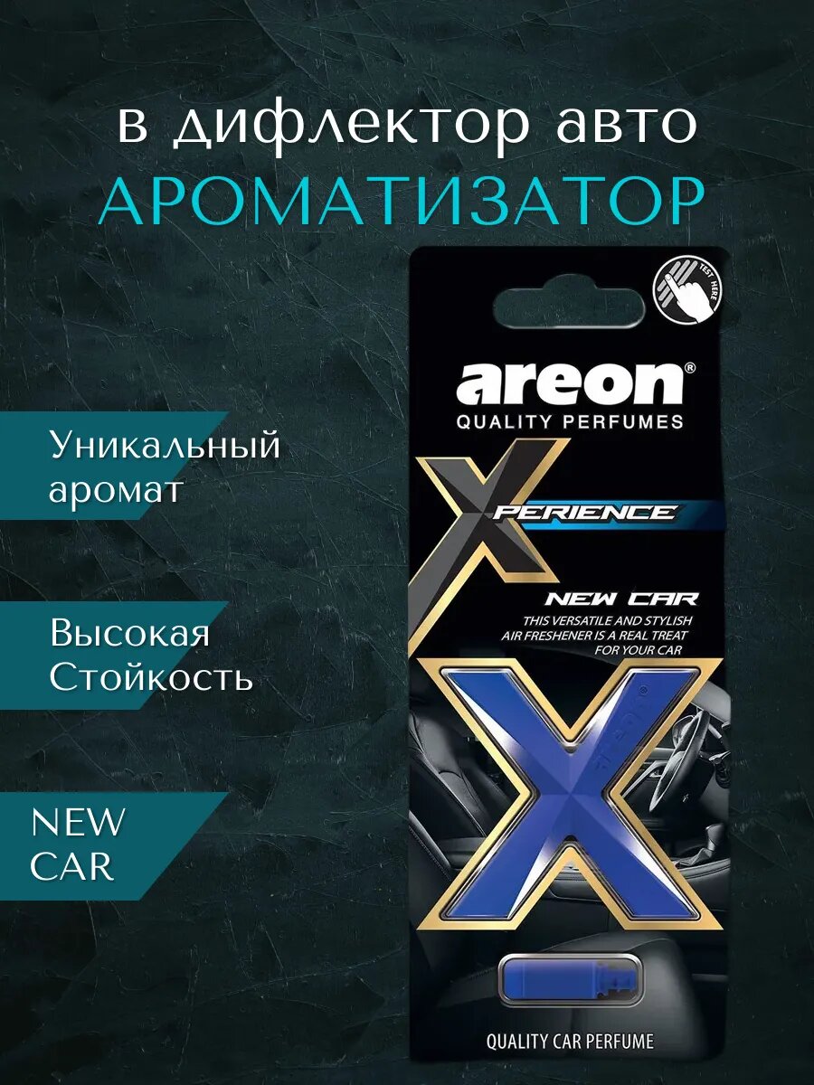 Ароматизатор для авто Areon — неповторимый аромат уюта и свежести каждый день ✨, New Car