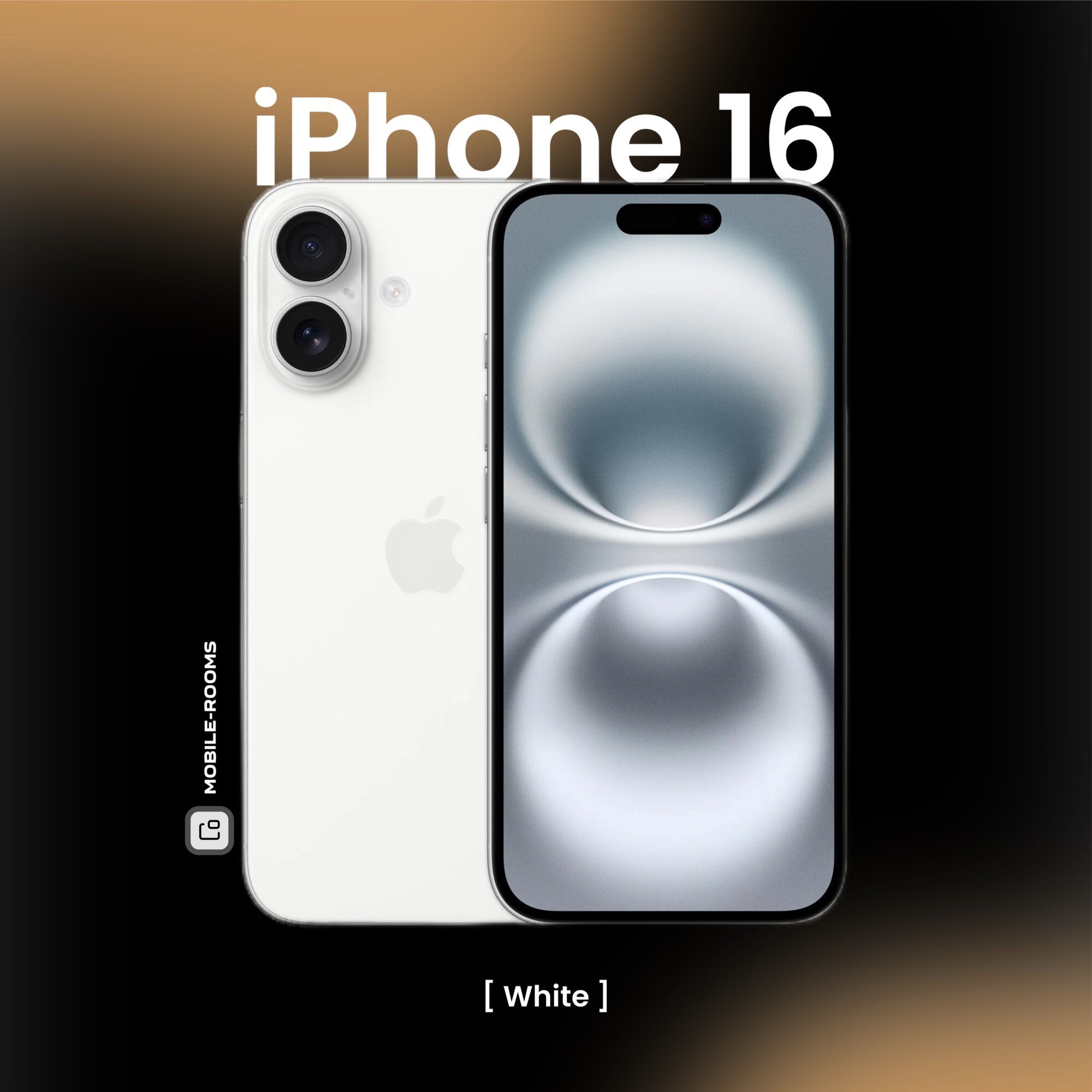 Смартфон Apple iPhone 16 128GB nano SIM + eSIM White (белый) (без RuStore)