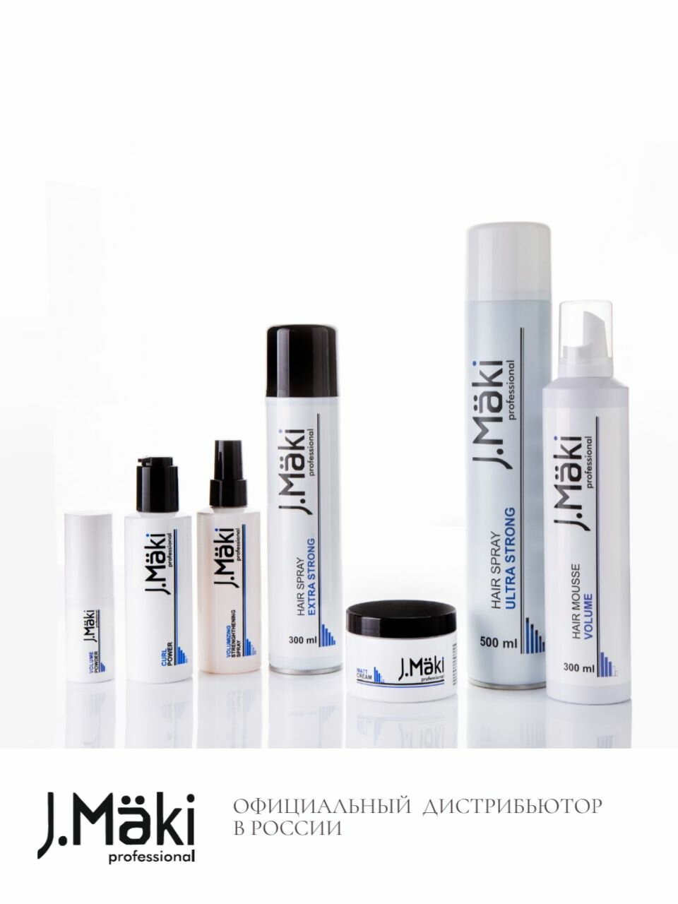 J.Maki Закрепляющий спрей для объема 150 мл — фото 1
