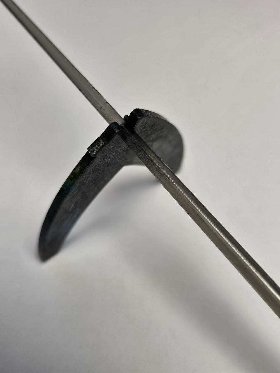 Комплект из 3 зимних удочек Скелетон не оснащенных на подставке Fisher Mania — фото 1