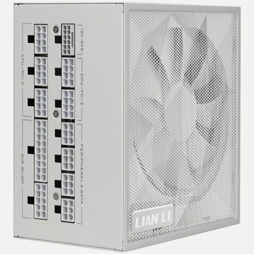 Изображение товара Блок питания Lian LI SX, 850W, 80+ Platinum, ATX 3.1 (SX0850P) белый