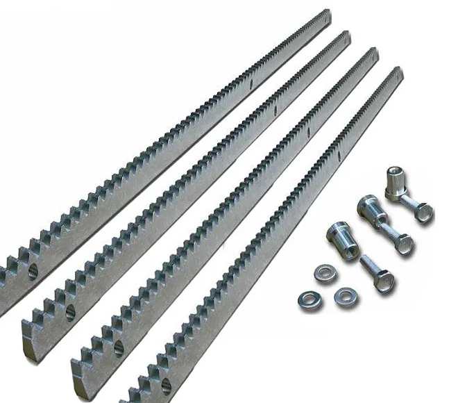 Оцинкованная зубчатая рейка ROA8 30х8х1000мм 4шт. Предназначенная для автоматизации откатных ворот