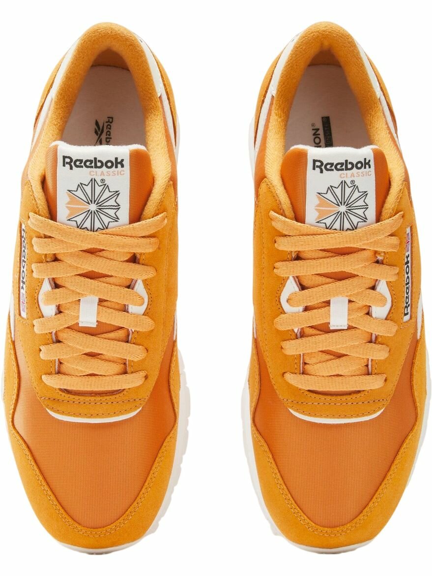 Кроссовки Reebok Classic Nylon, полнота F, размер 10 US, оранжевый — фото 1