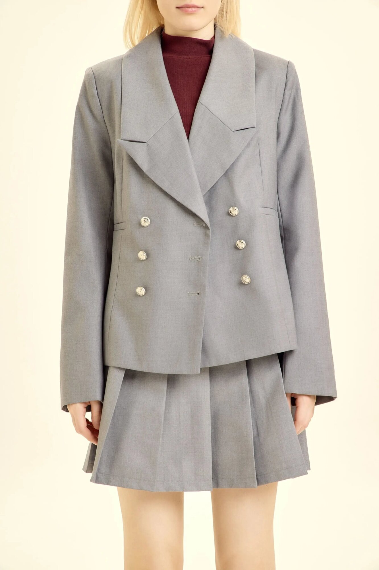 Пиджак Selfie, размер M, серый — фото 1