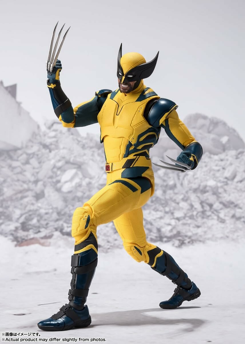 Deadpool & Wolverine S.H.Figuarts Wolverine Action Figure – фигурка Росомахи — фото 1