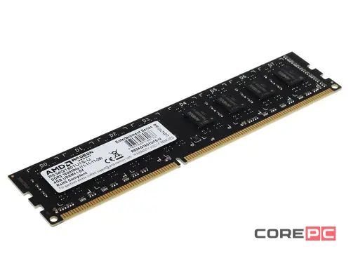 Оперативная память 4 Gb 1600 MHz AMD R3 VALUE SERIES Black (R534G1601U1S-UO)