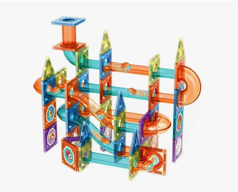 Конструктор магнитный DiY, 234 детали, с эффектами, для детей от 3 лет