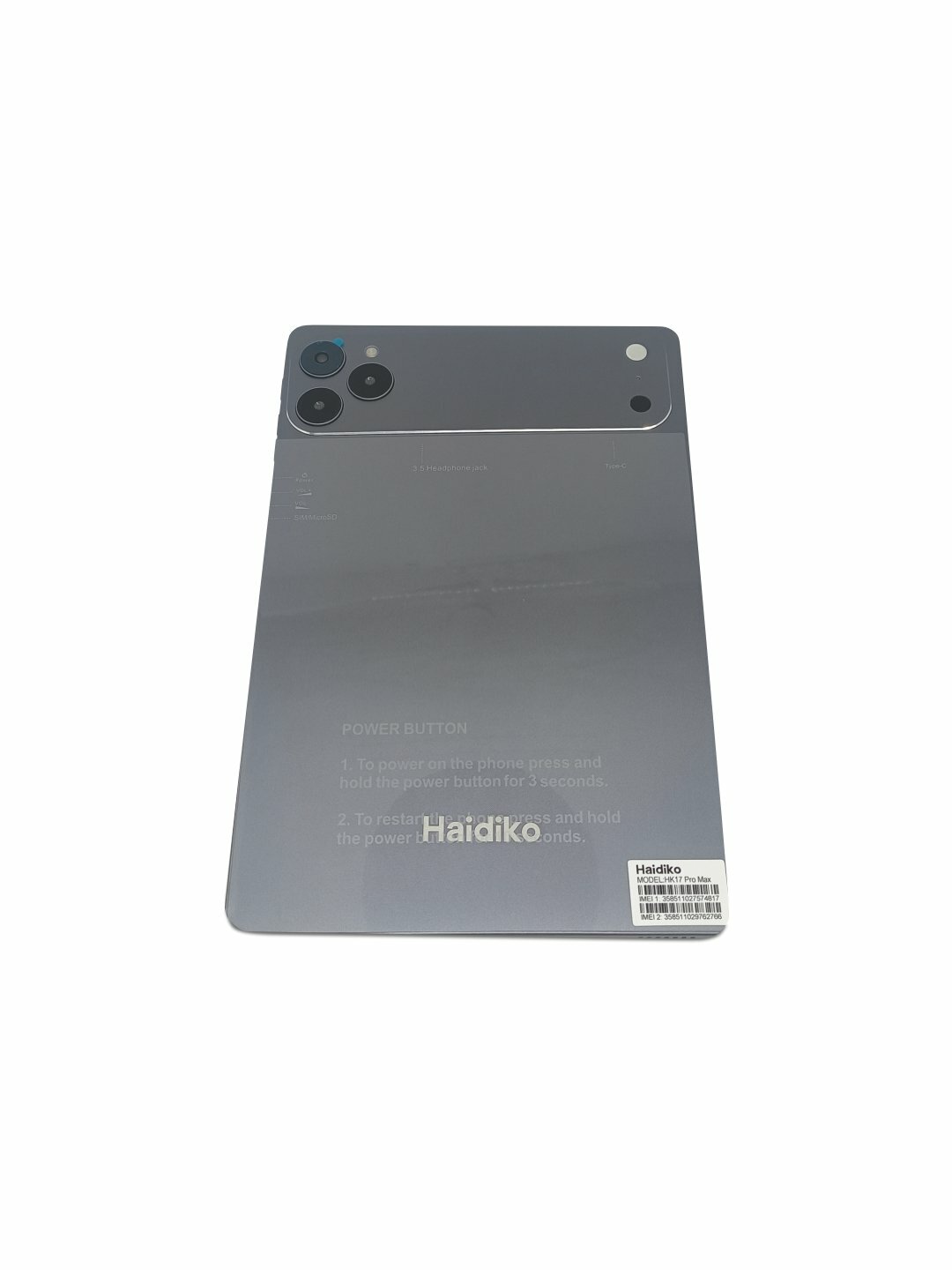 Android planshet klaviaturasi bilan Haidiko HK17 Pro Max 10.1 /16Gb + 1T/ Android 14 — фото 1