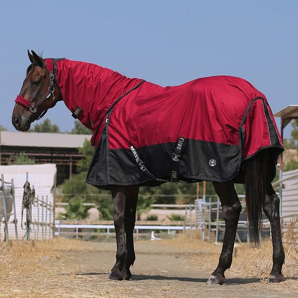 Попона дождевая на флисе со съёмным капором (размер 155)