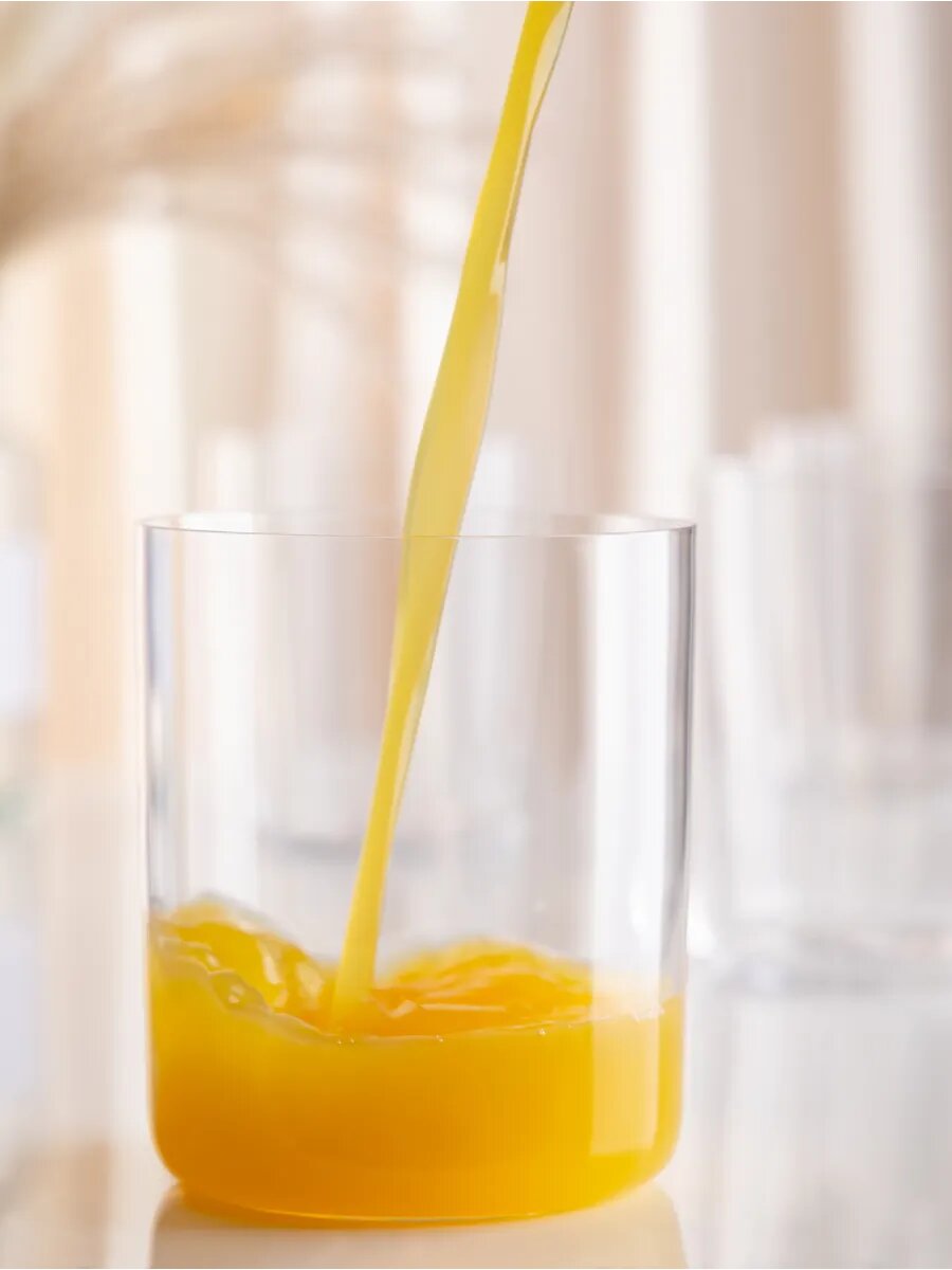 Стаканы стеклянные 360 мл набор 4 штуки — фото 1