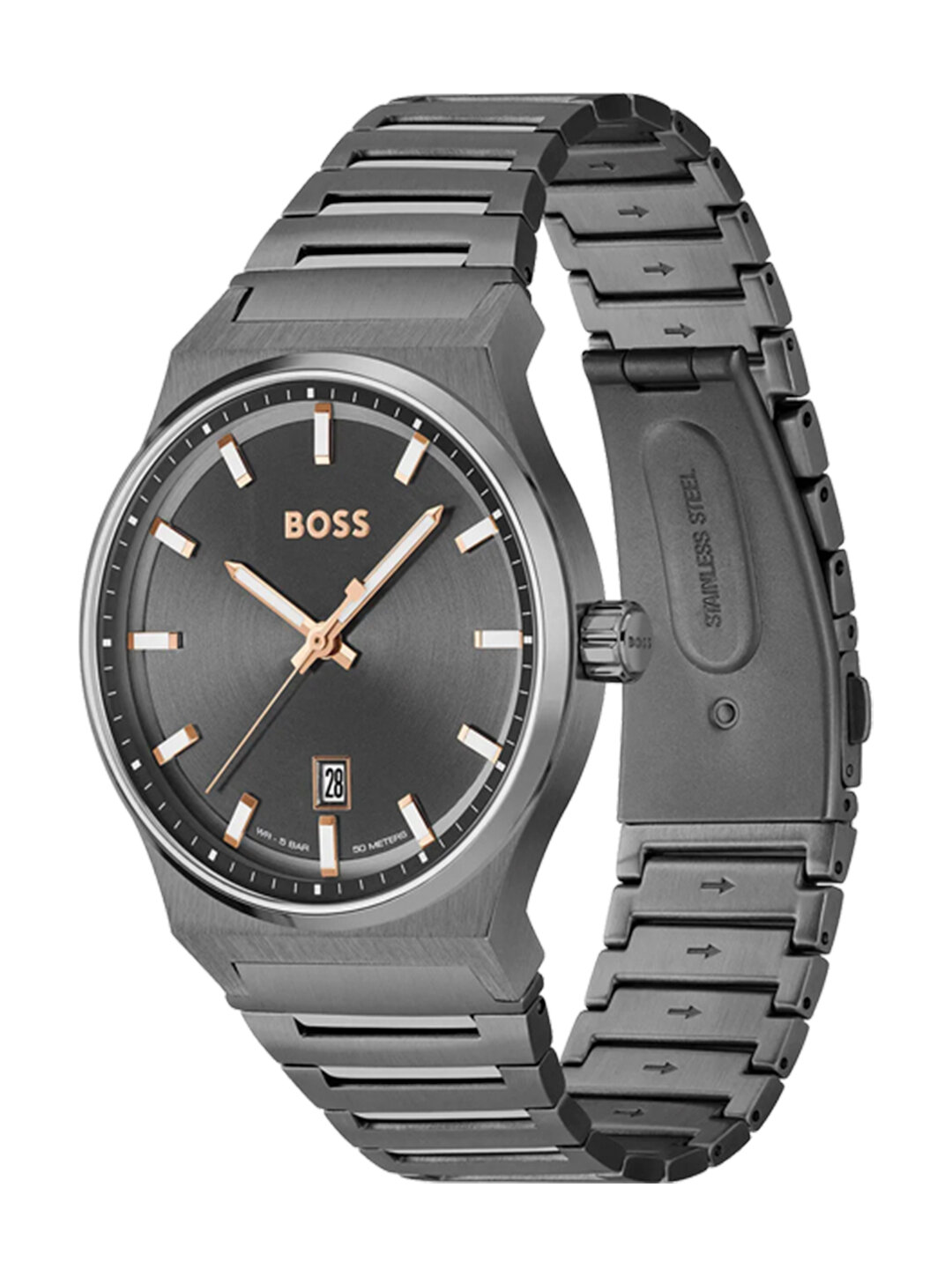 Наручные часы BOSS, серый — фото 1