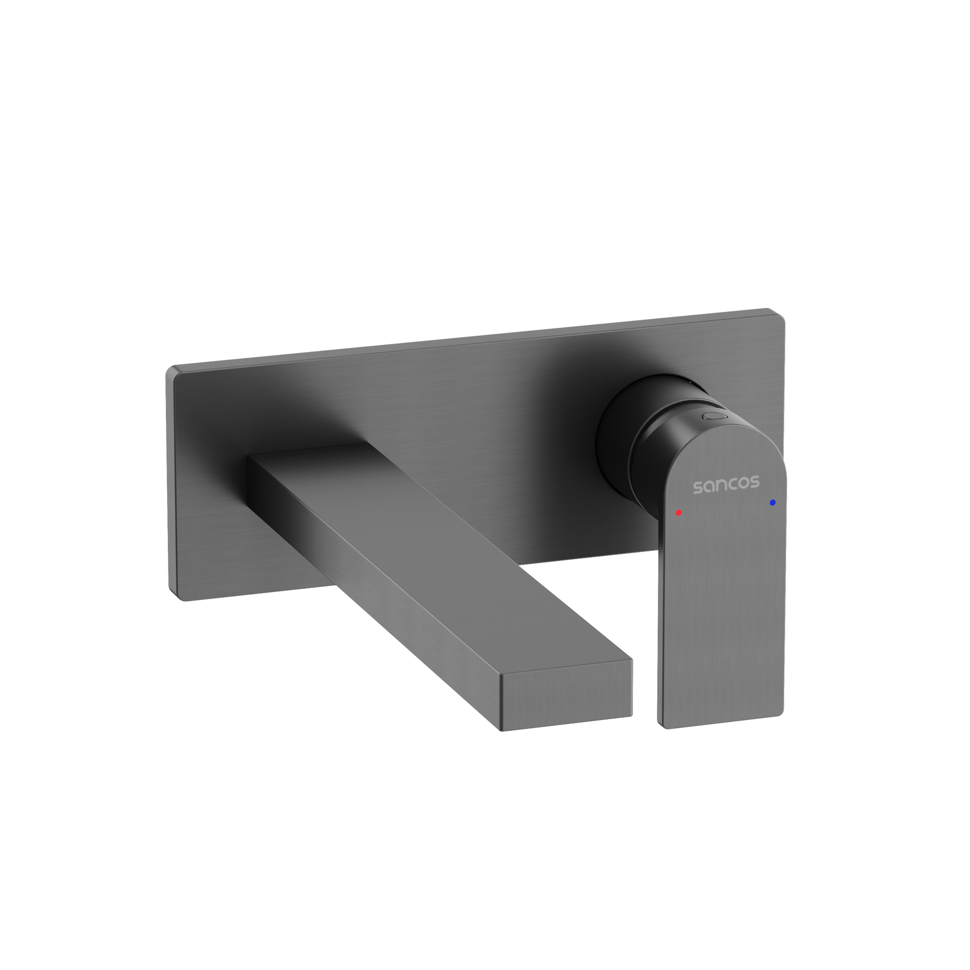 Смеситель для раковины SANCOS Studio c внутренней частью, вороненая сталь, арт. SC9017GG