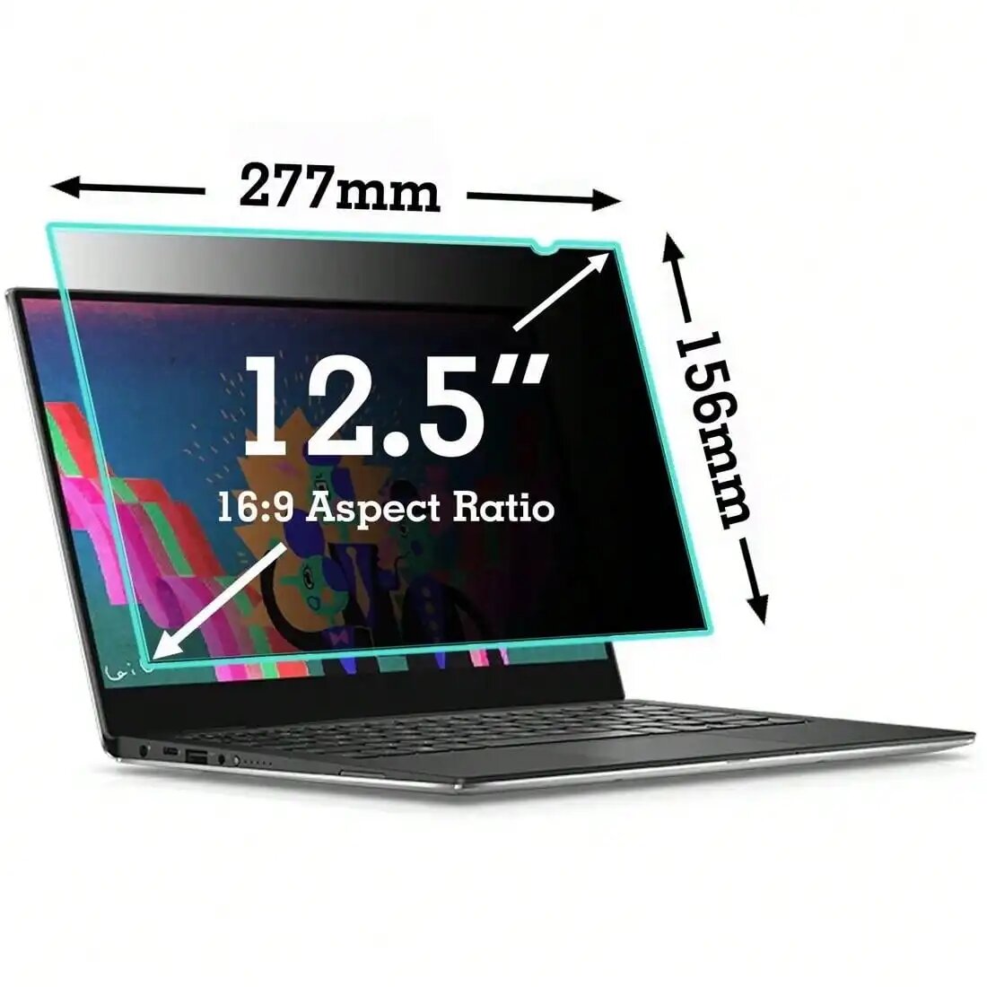 Фильтр конфиденциальности для ноутбука 12.5inch-277x156mm