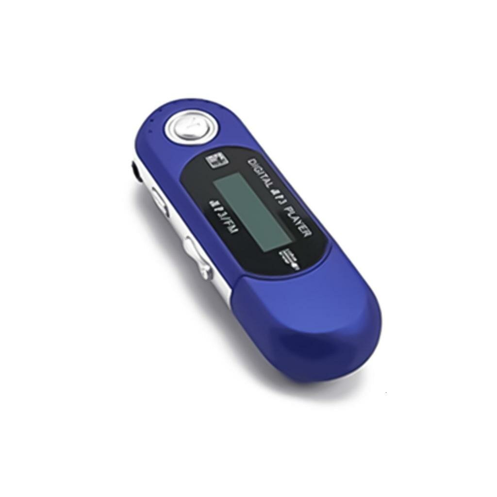 MP3-плеер с USB-зарядкой и дисплеем, Синий - 8G