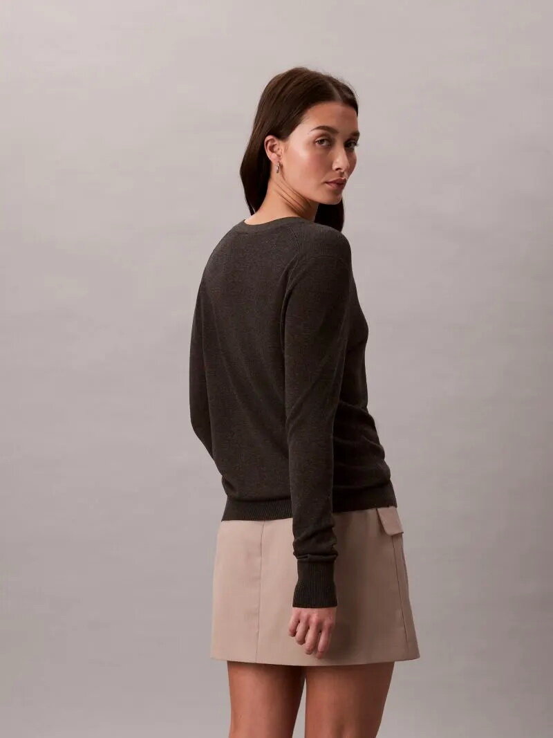 Кардиган CALVIN KLEIN, размер  S, темно-серый — фото 1