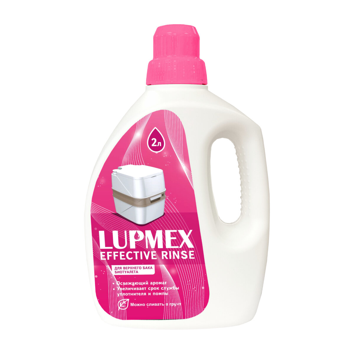 Туалетная жидкость LUPMEX EFFECTIVE RINSE 2 л